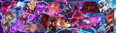 2026 artfight mass attack, including multiple delusional office entity fan designs.